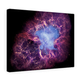 Crab Nebula Multi Wavelength Canvas Art