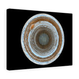 Jupiter South Pole Canvas Art