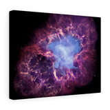 Crab Nebula Multi Wavelength Canvas Art