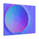 Mars Crater Canvas Art