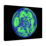 South Pole Wind Canvas Art