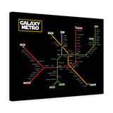 Galaxy Metro Canvas Art
