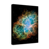 Crab Nebula Mosaic Canvas Art