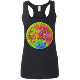 Moon Color Topography Space Shirt