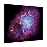 Crab Nebula Multi Wavelength Canvas Art