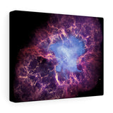 Crab Nebula Multi Wavelength Canvas Art