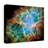 Crab Nebula Mosaic Canvas Art