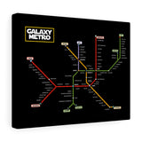 Galaxy Metro Canvas Art