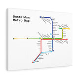 Metro Rotterdam Canvas Art