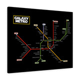 Galaxy Metro Canvas Art