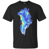 Greenland in Blue Geology Shirt