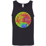 Moon Color Topography Space Shirt
