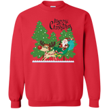 Santa Sleigh Shirt in Youth & Adult Styles